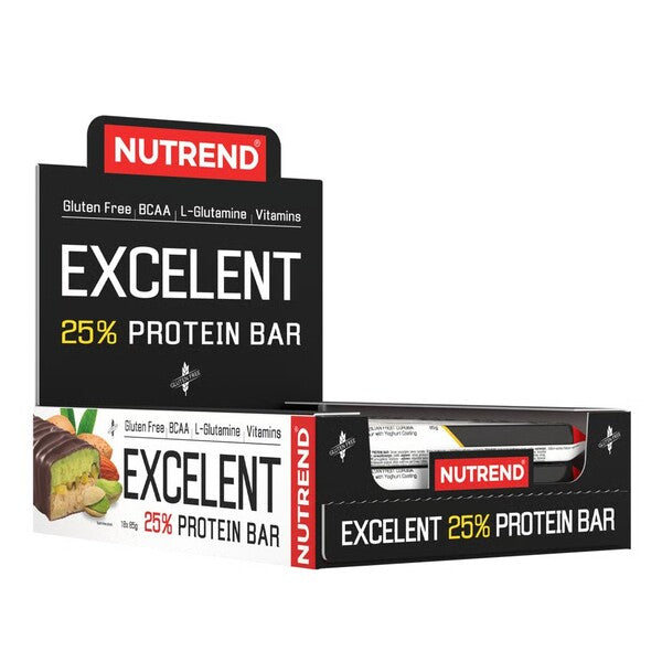 Nutrend Excelent 25% Protein Bar, Blackcurrant & Cranberry - 18 x
