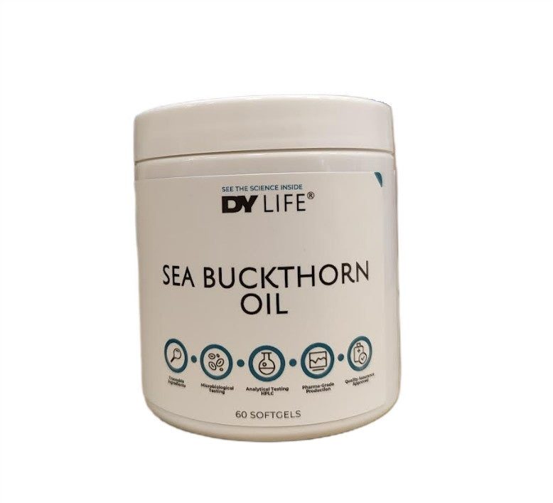 Dorian Yates DY LIFE Sea Buckthorn Oil - 60 softgels