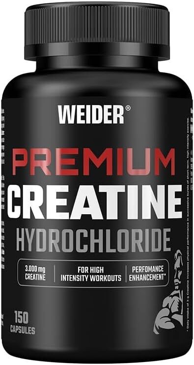 Weider Premium Creatine Hydrochloride, 3000mg - 150 caps