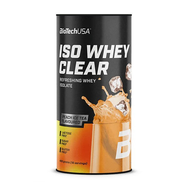BioTechUSA Iso Whey Clear, Peach Ice Tea - 400g