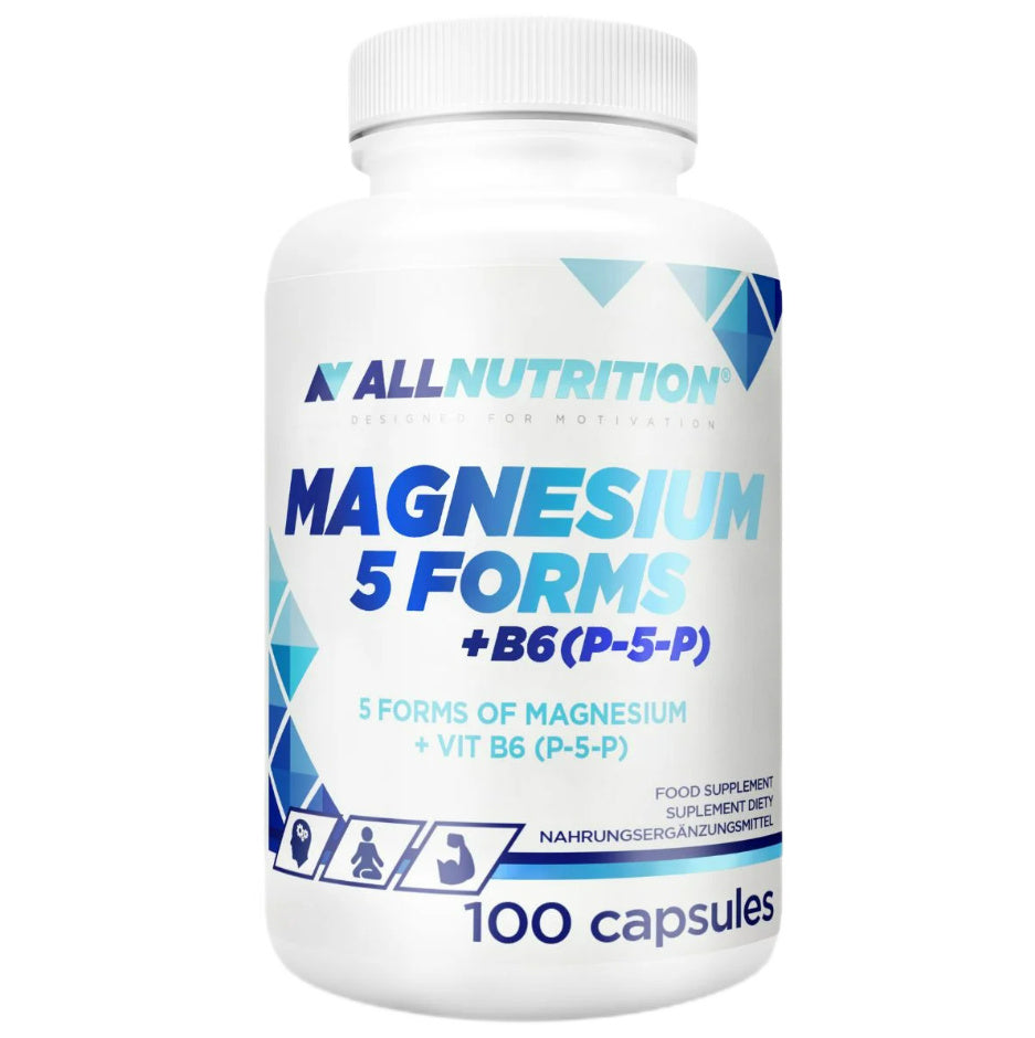 Allnutrition Magnesium 5 Forms + B6 (P-5-P) - 100 caps