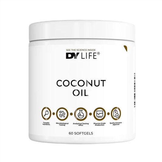 Dorian Yates DY LIFE Coconut Oil - 60 softgels