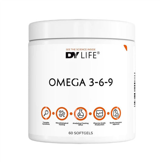 Dorian Yates DY LIFE Omega 3-6-9 - 60 softgels