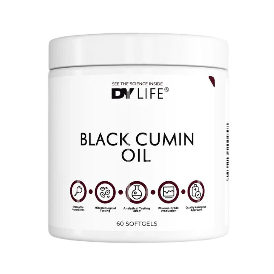 Dorian Yates DY LIFE Black Cumin Oil - 60 softgels