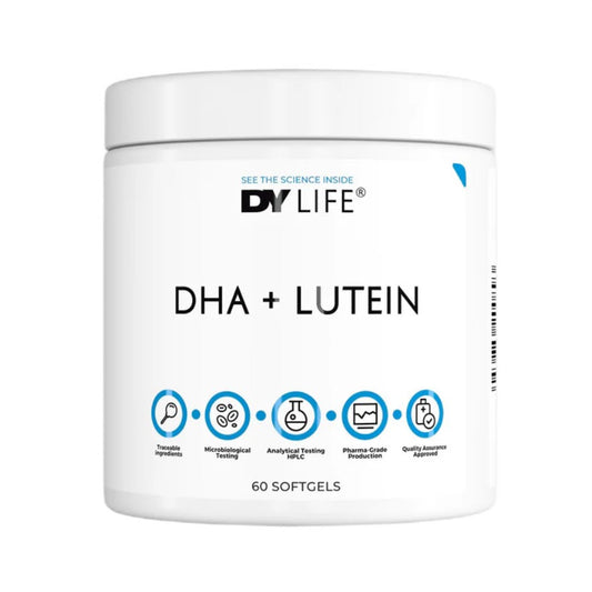 Dorian Yates DY LIFE DHA + Lutein - 60 softgels