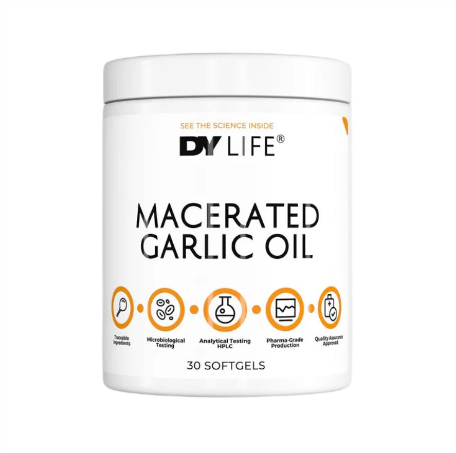 Dorian Yates DY LIFE Macerated Garlic Oil - 30 softgels