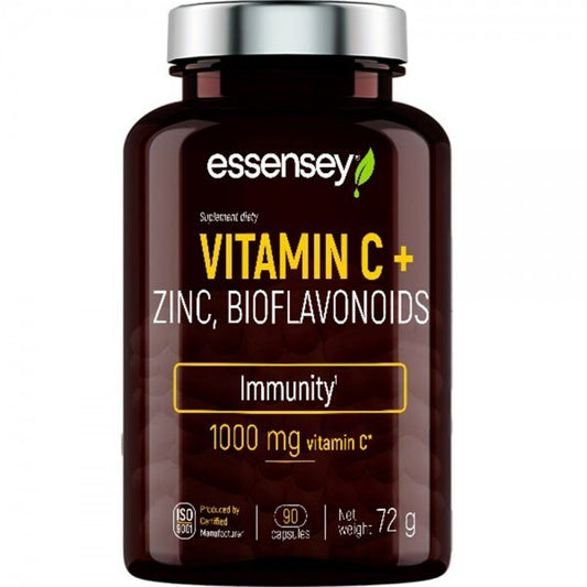 Essensey Vitamin C + Zinc Bioflavonoids - 90 caps