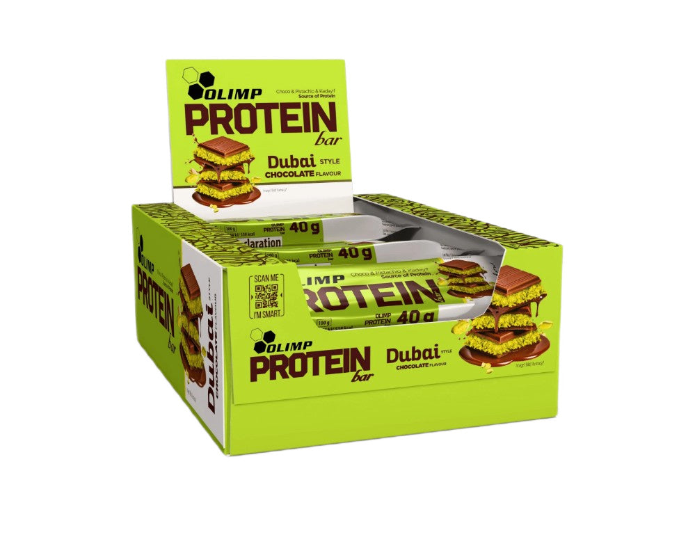 Olimp Nutrition Protein Bar, Dubai Style Chocolate - 25 x 40g