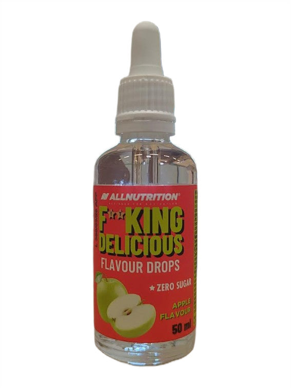 Allnutrition Fitking Delicious Flavour Drops, Apple - 50 ml.