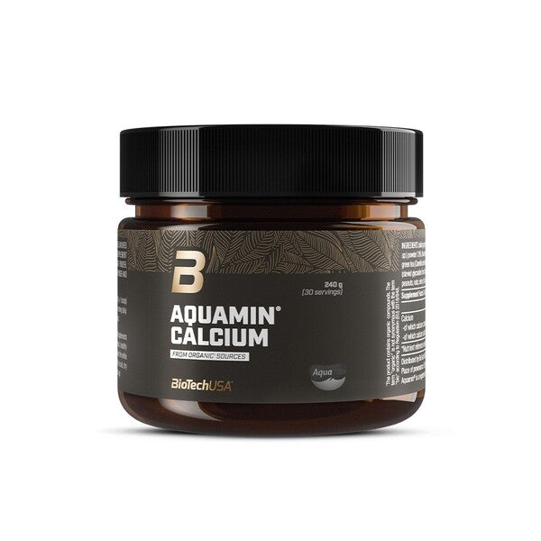 BioTechUSA Aquamin Calcium, Lemongrass-Lime - 240g