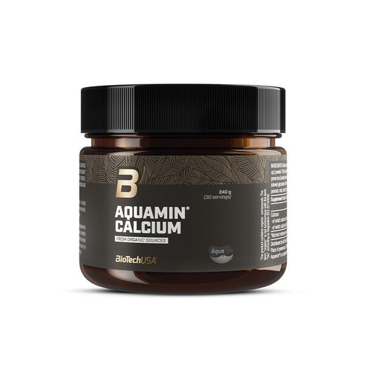 BioTechUSA Aquamin Calcium, Lemongrass-Lime - 240g
