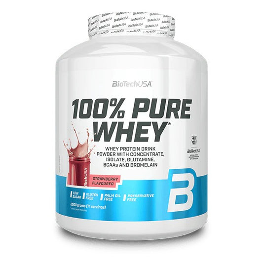 BioTechUSA 100% Pure Whey, Strawberry (EAN 5999076269747) - 2000g