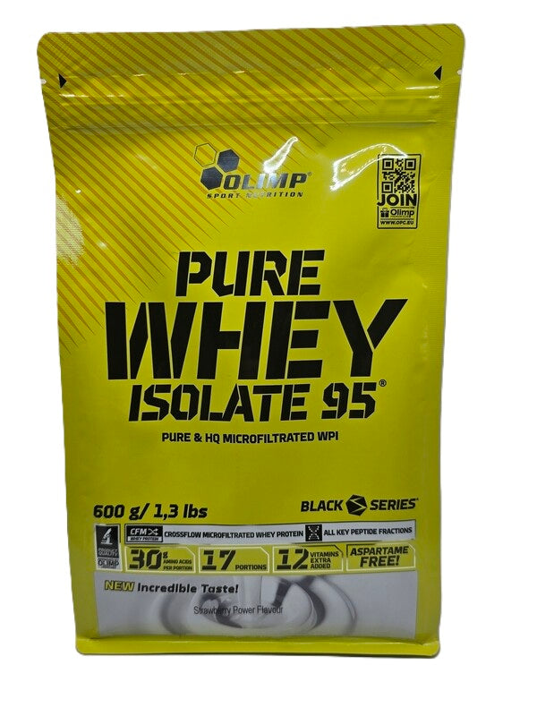 Olimp Nutrition Pure Whey Isolate 95, Strawberry Power (EAN 590133
