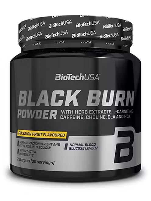 BioTechUSA Black Burn Powder, Passion Fruit - 210g