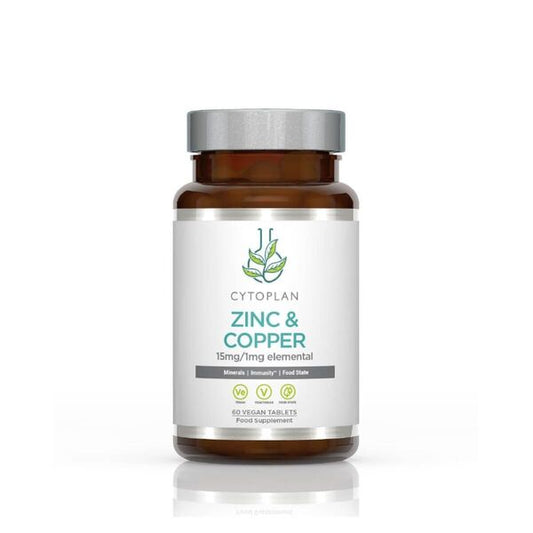 Cytoplan Zinc & Copper - 60 tablets