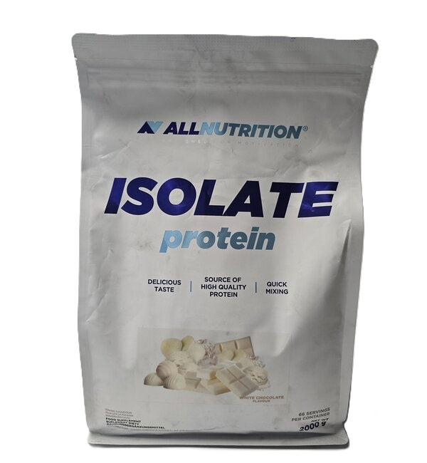 Allnutrition Isolate Protein, White Chocolate - 2000 grams