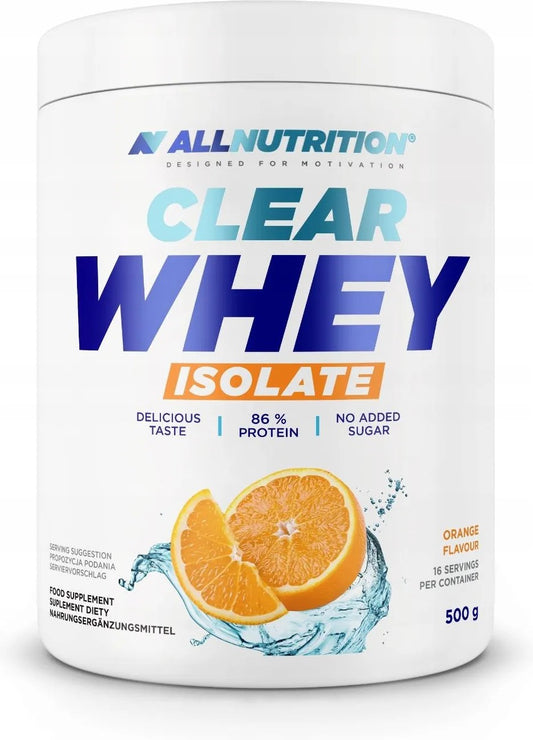 Allnutrition Clear Whey Isolate, Orange - 500 grams