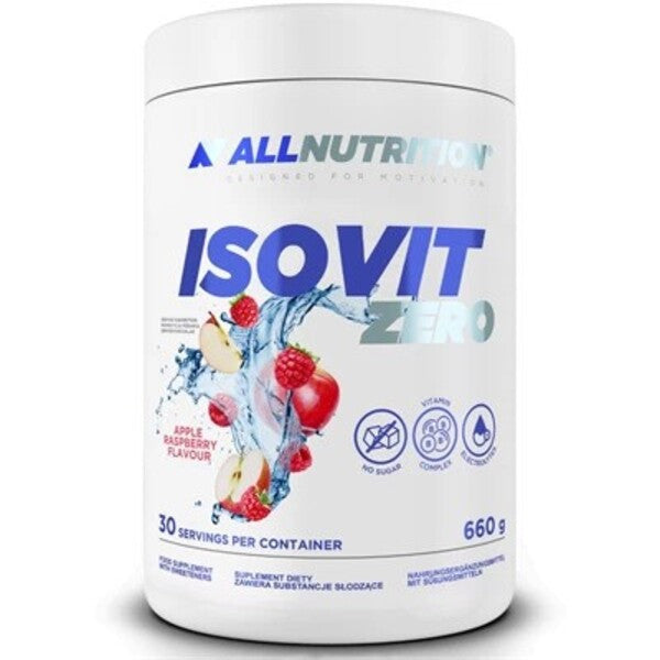 Allnutrition Isovit Zero, Apple Raspberry - 660 grams