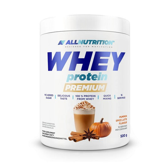 Allnutrition Whey Protein Premium, Pumpkin Spice Latte - 500 grams