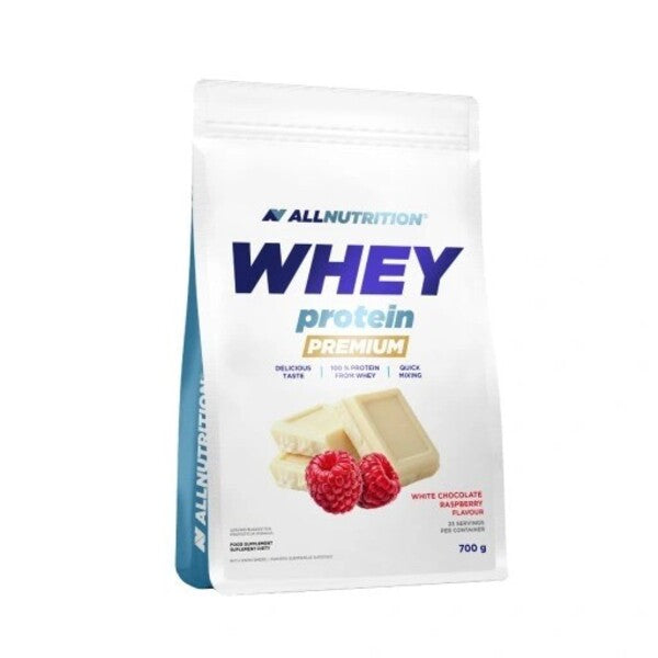 Allnutrition Whey Protein Premium, White Chocolate Raspberry - 700