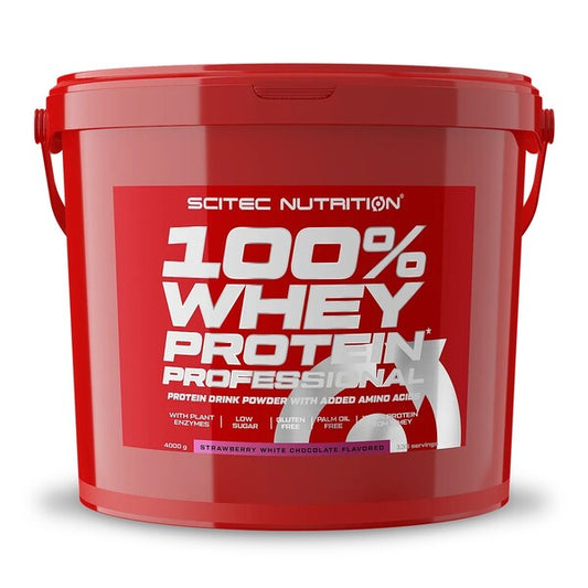 SciTec 100% Whey Protein Professional, Strawberry White Chocolate