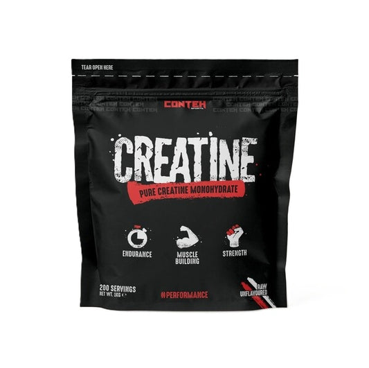 Conteh Sports Creatine Monohydrate, Raw Unflavoured - 1000 grams