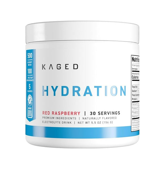 Kaged Muscle Hydration, Red Raspberry - 156 grams