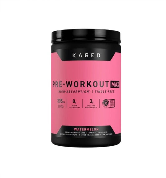 Kaged Muscle Pre-Workout Max, Watermelon - 350 grams