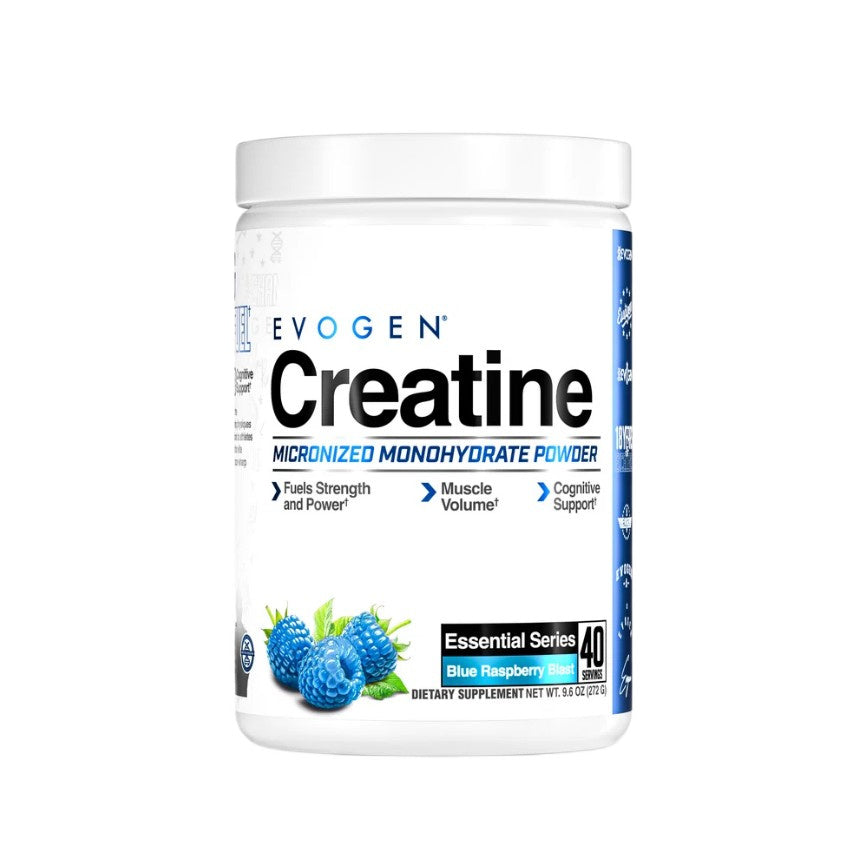 Evogen Creatine Monohydrate, Blue Raspberry Blast - 272 grams