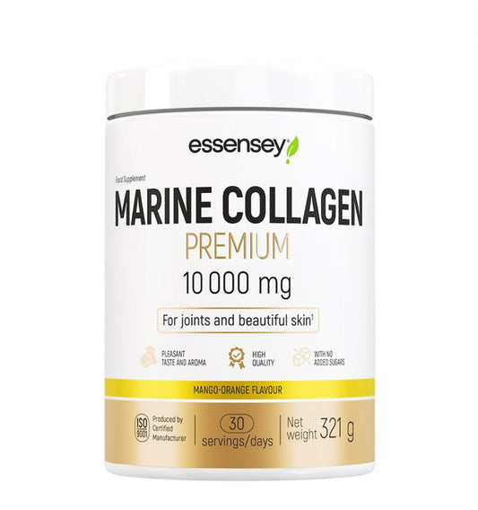 Essensey Marine Collagen Premium 10000mg, Mango-Orange - 321 grams