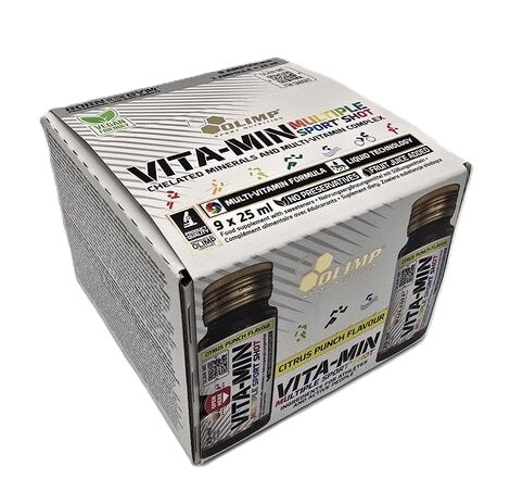 Olimp Nutrition Vita-Min Multiple Sport Shot, Citrus Punch - 9 x 2
