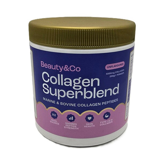 Beauty&CO Collagen Superblend, Unflavoured - 200 grams