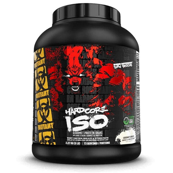 Mutant Hardcore Iso, Coconut Cream - 2270 grams