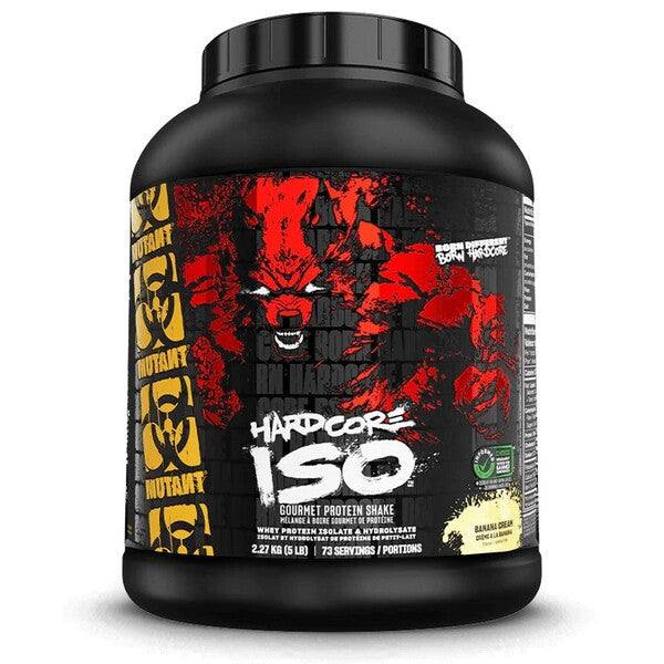 Mutant Hardcore Iso, Banana Cream - 2270 grams