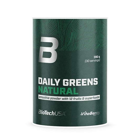 BioTechUSA Daily Greens, Natural - 390 grams