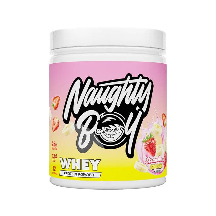 Naughty Boy Whey Protein - Limited Edition, Strawberry Banana - 42