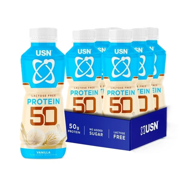USN Protein 50, Vanilla - 6 x 500 ml.