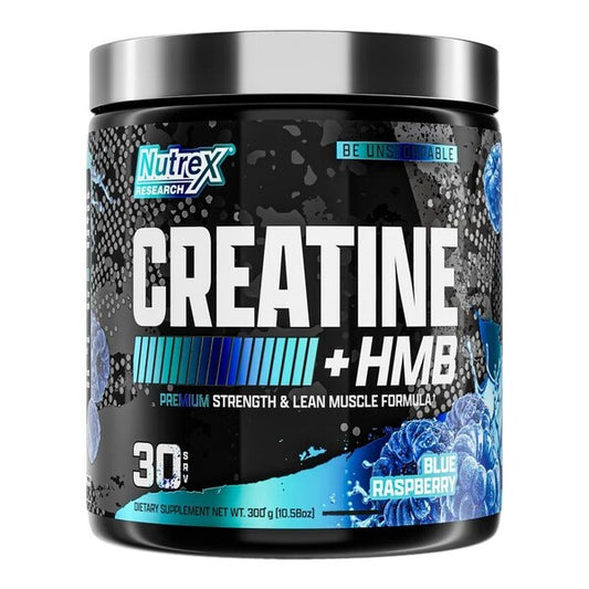 Nutrex Creatine + HMB, Blue Raspberry - 300 grams