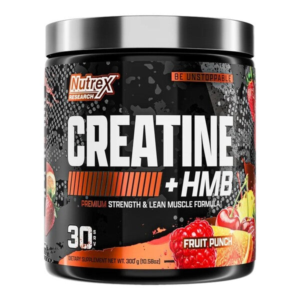 Nutrex Creatine + HMB, Fruit Punch - 300 grams
