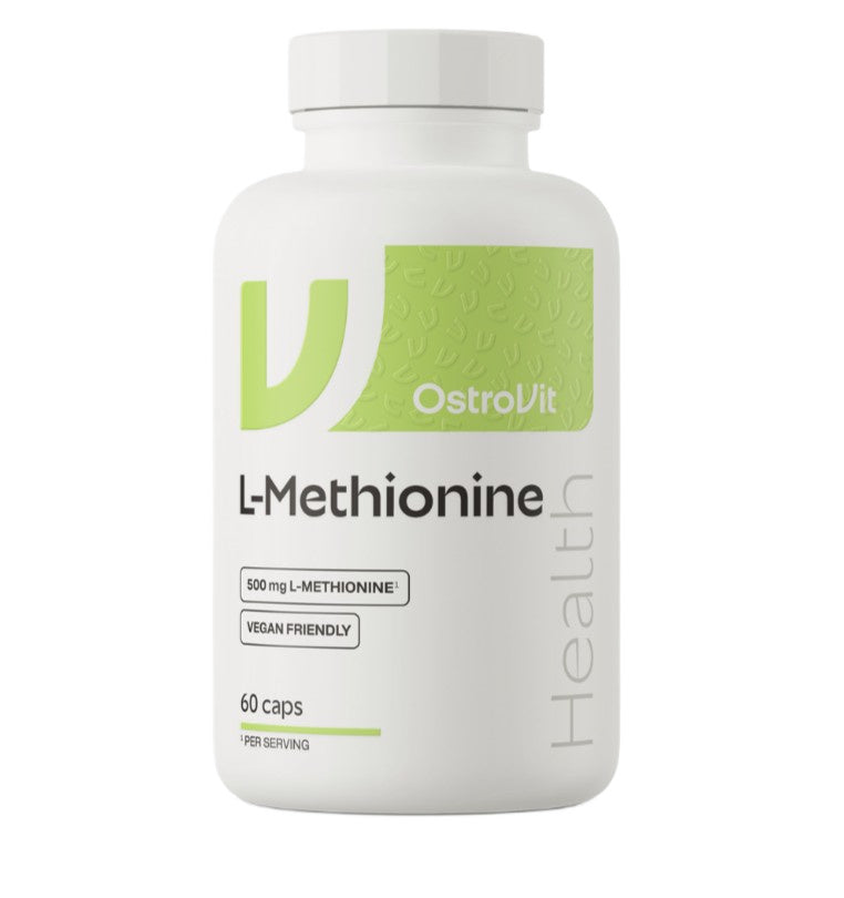 OstroVit L-Methionine, 500mg - 60 caps