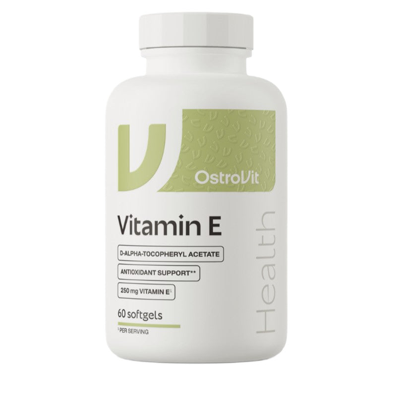 OstroVit Vitamin E, 250mg - 60 softgels