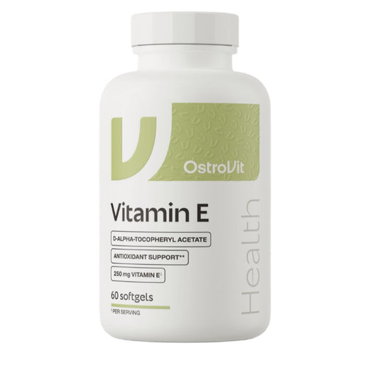 OstroVit Vitamin E, 250mg - 60 softgels