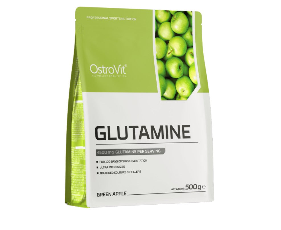 OstroVit Glutamine, Green Apple - 500 grams