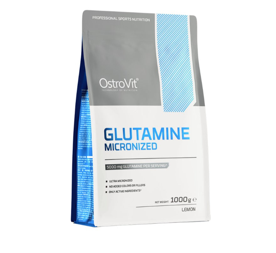OstroVit Glutamine Micronized, Lemon - 1000 grams
