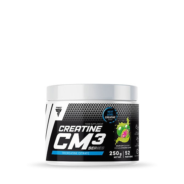 Trec Nutrition Creatine CM3 Series Tricreatine Citrate, Sour Gum - 250 grams