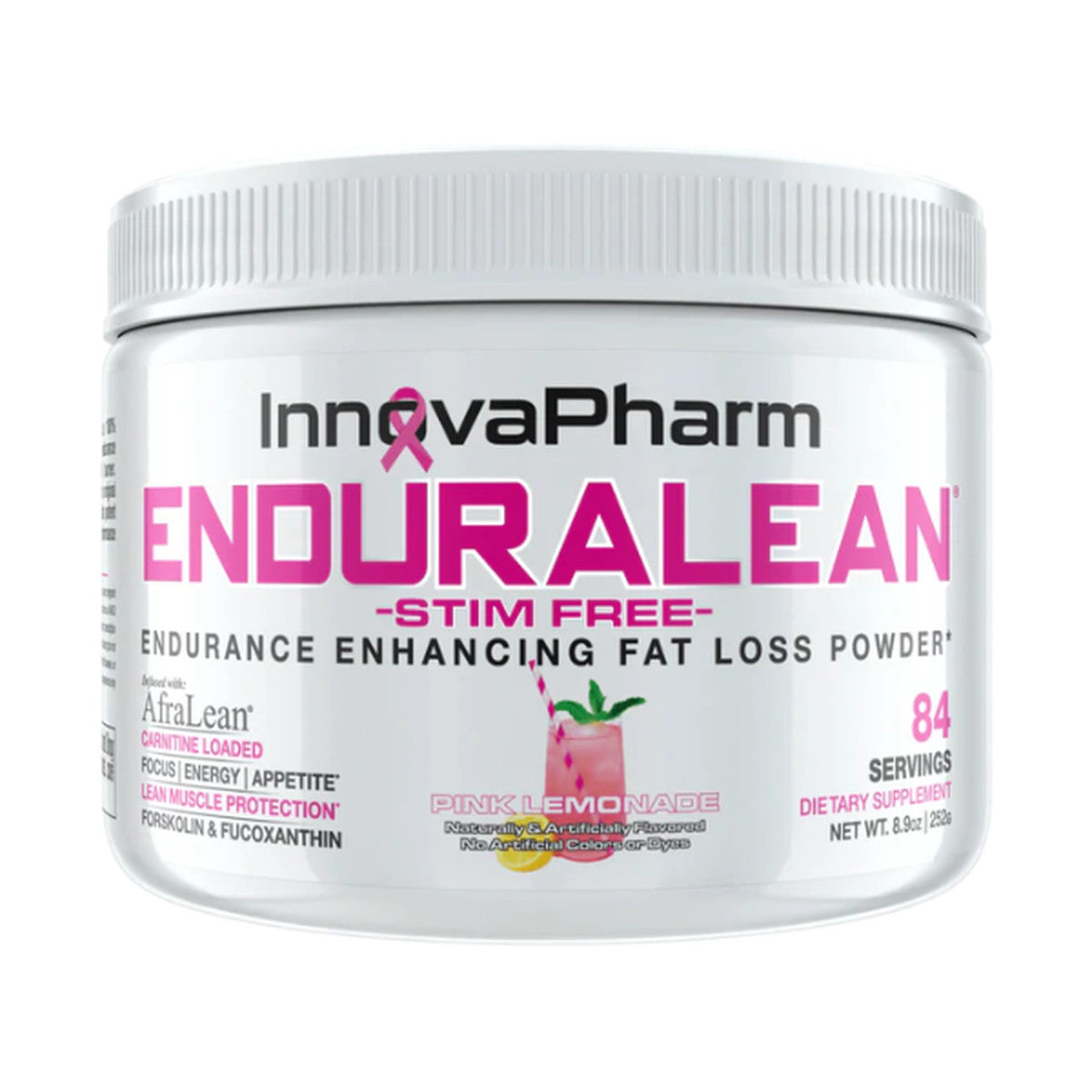 Innovapharm Enduralean Stim Free 252g Pink Lemonade