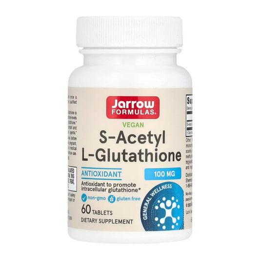Jarrow Formulas S-Acetyl L-Glutathione, 100mg - 60 tabs