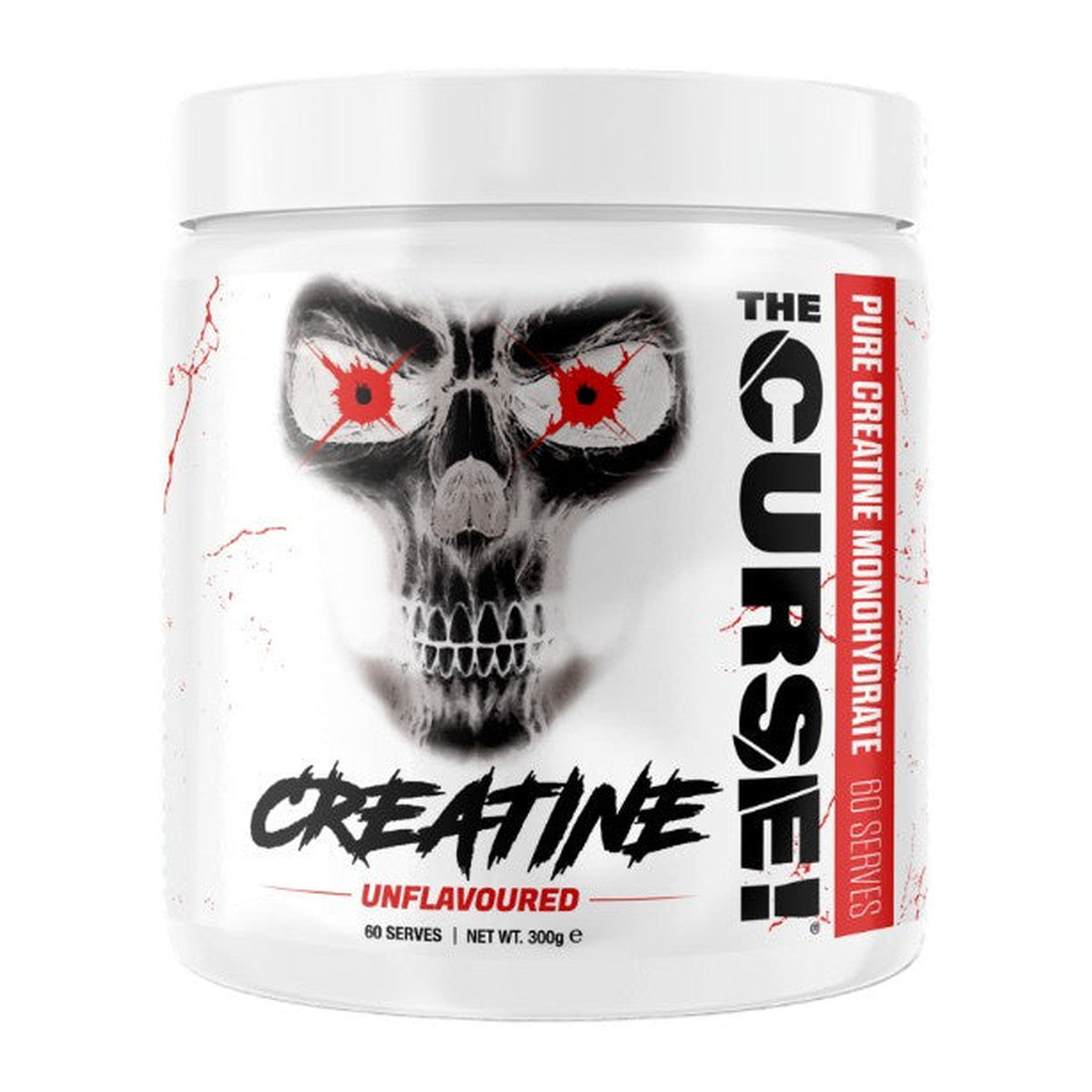 JNX Sports The Curse! Creatine (EU), Unflavored - 300g