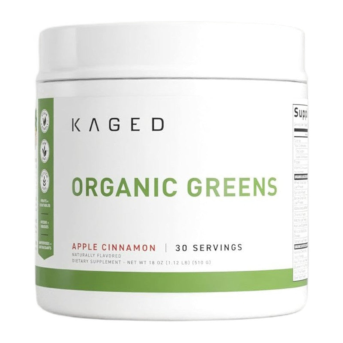 Kaged Muscle Greens, Apple Cinnamon - 510g