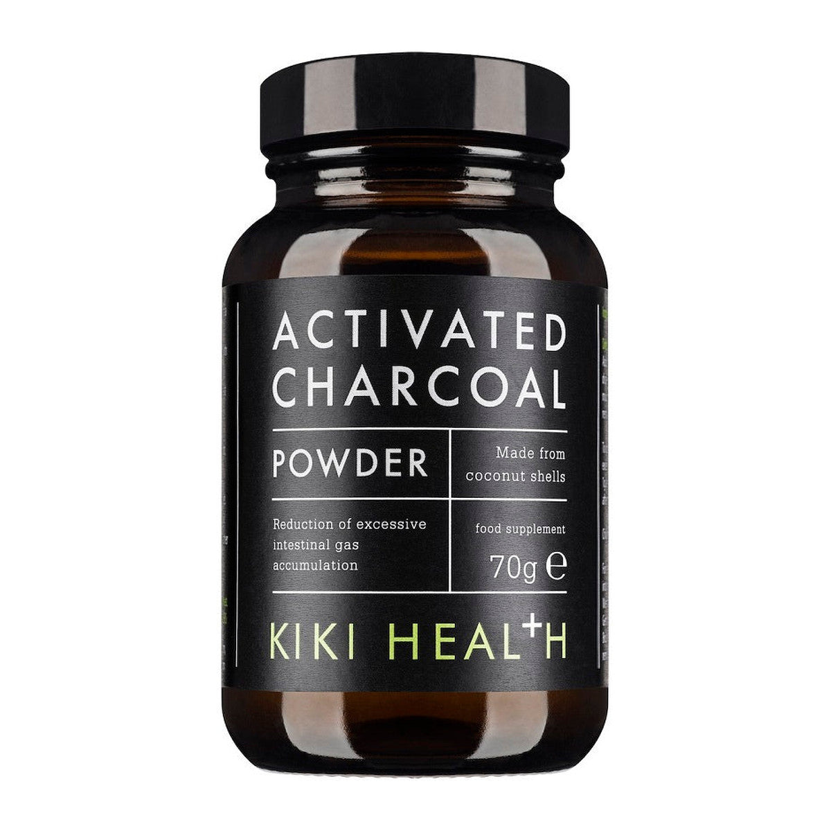 KIKI Health Activated Charcoal, Powder - 70g
